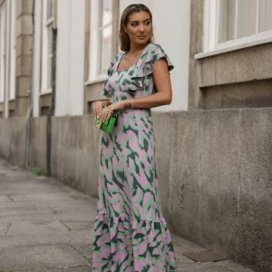 Vestido volantes SCRIPTA