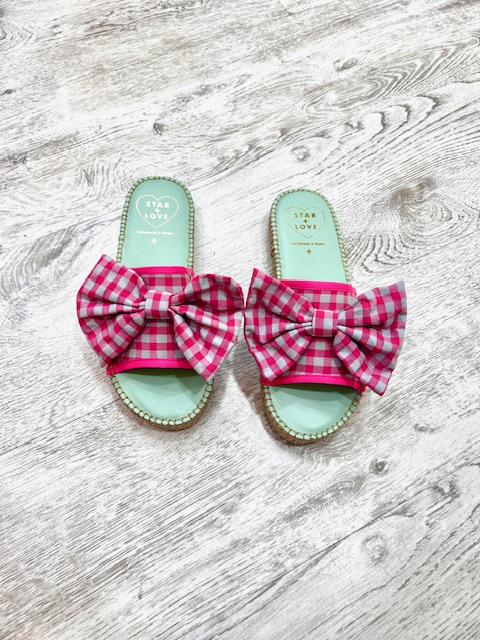 Sandalias vichy
