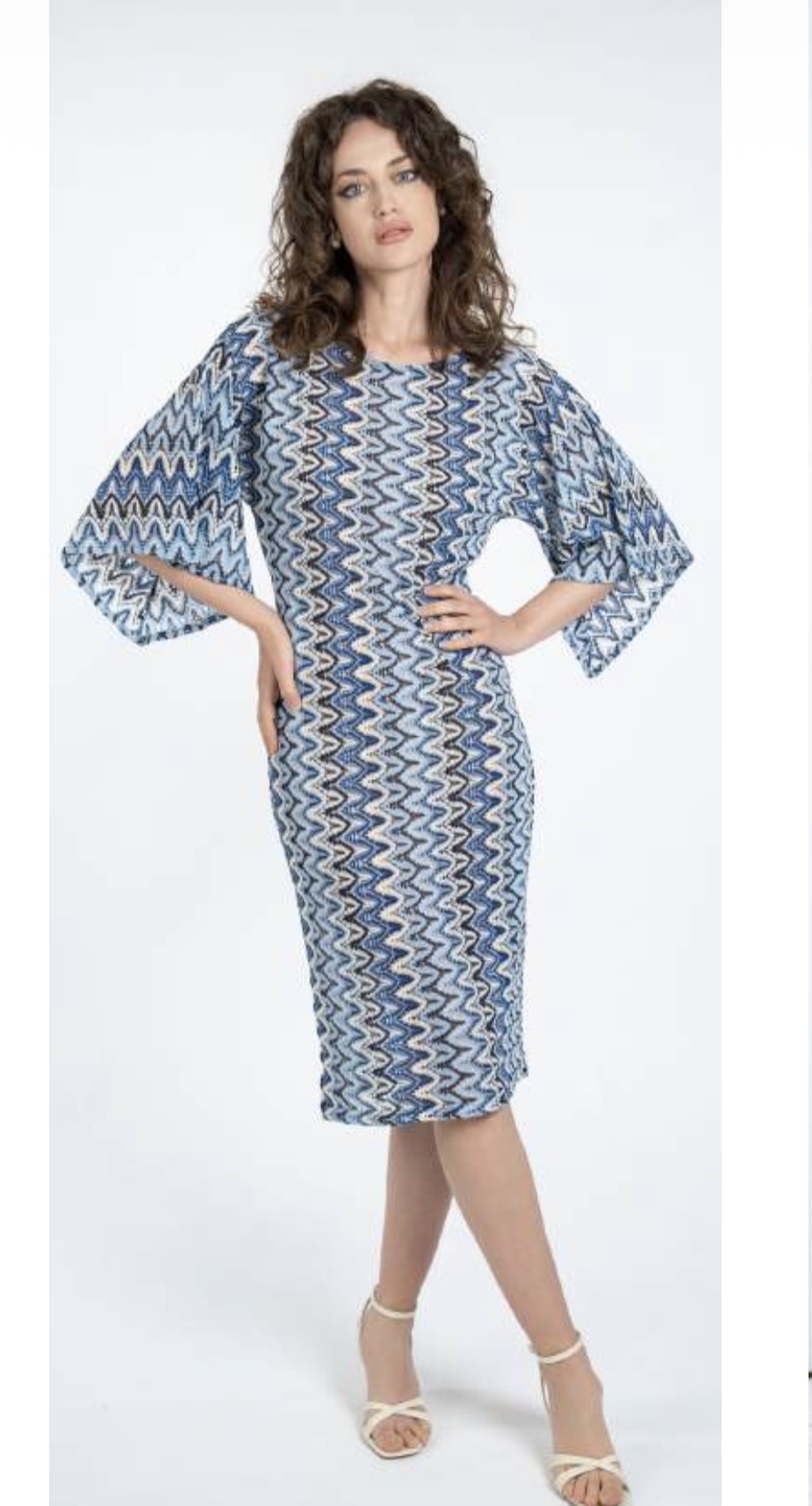 vestido con mangas