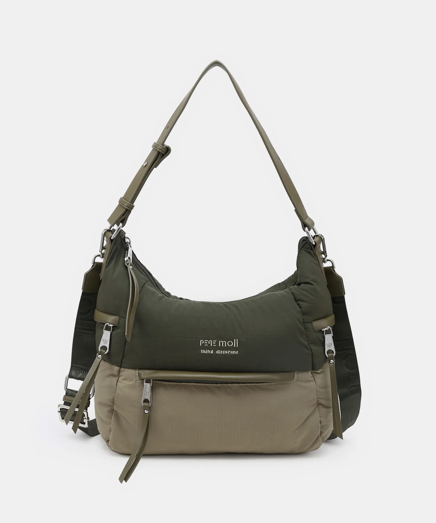 Bolso de hombro acolchado